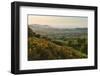 Cotswold Landscape with View to Malvern Hills-Stuart Black-Framed Photographic Print