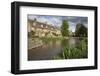 Cotswold Stone Cottages on the River Eye, Lower Slaughter, Cotswolds, Gloucestershire, England-Stuart Black-Framed Photographic Print