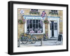 Cotswold Tea-Marilyn Dunlap-Framed Art Print