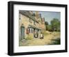 Cotswold Village, 1917-William Kay Blacklock-Framed Giclee Print