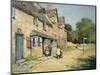 Cotswold Village, 1917-William Kay Blacklock-Mounted Giclee Print