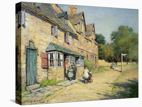 Cotswold Village, 1917-William Kay Blacklock-Stretched Canvas