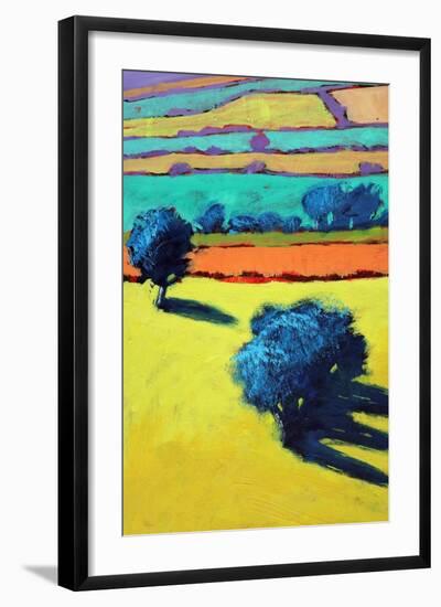 Cotswold Way close up 1-Paul Powis-Framed Giclee Print