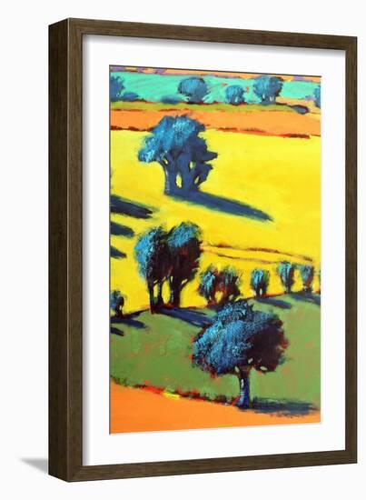 Cotswold Way close up 5-Paul Powis-Framed Giclee Print