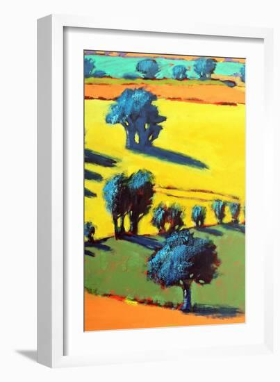 Cotswold Way close up 5-Paul Powis-Framed Giclee Print