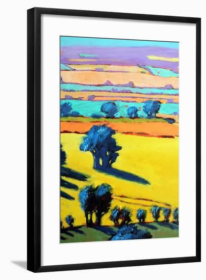 Cotswold Way close up 6-Paul Powis-Framed Giclee Print