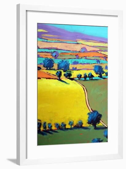 Cotswold Way close up 7-Paul Powis-Framed Giclee Print