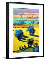 Cotswold Way close up 8-Paul Powis-Framed Giclee Print