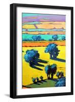 Cotswold Way close up 8-Paul Powis-Framed Giclee Print