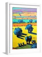 Cotswold Way close up 8-Paul Powis-Framed Giclee Print