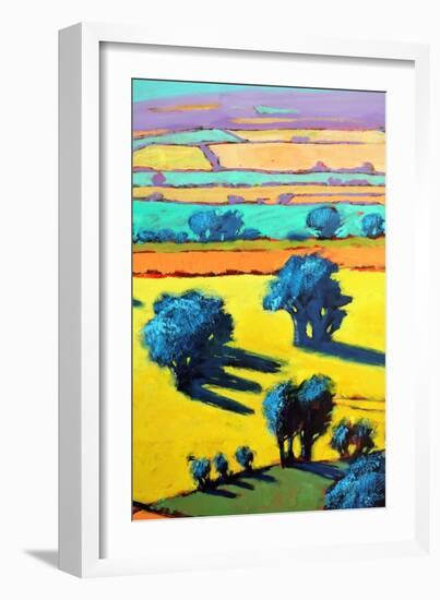 Cotswold Way close up 8-Paul Powis-Framed Giclee Print