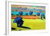 Cotswold Way close up 9-Paul Powis-Framed Giclee Print