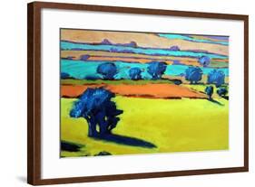 Cotswold Way close up 9-Paul Powis-Framed Giclee Print
