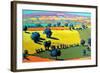 Cotswold Way-Paul Powis-Framed Giclee Print