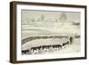 Cotswold: Winter Scene-Maggie Rowe-Framed Giclee Print
