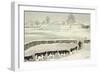 Cotswold: Winter Scene-Maggie Rowe-Framed Giclee Print