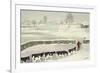 Cotswold: Winter Scene-Maggie Rowe-Framed Giclee Print