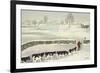 Cotswold: Winter Scene-Maggie Rowe-Framed Giclee Print