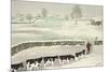 Cotswold: Winter Scene-Maggie Rowe-Mounted Giclee Print