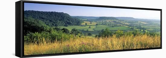 Cotswolds, Gloucestershire, England-Peter Adams-Framed Stretched Canvas