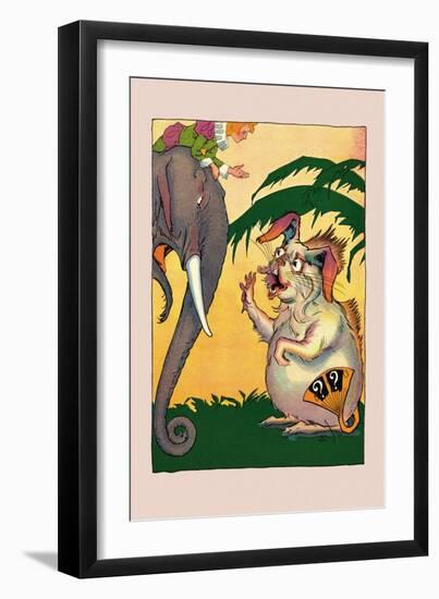 Cottabus and Kabumpo-John R. Neill-Framed Art Print
