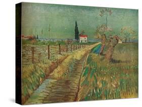 'Cottage Among Fields', c1890-Vincent van Gogh-Stretched Canvas