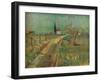 'Cottage Among Fields', c1890-Vincent van Gogh-Framed Giclee Print