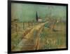 'Cottage Among Fields', c1890-Vincent van Gogh-Framed Giclee Print