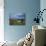 Cottage And Deserted Cottages on Great Blasket Island-null-Mounted Photographic Print displayed on a wall