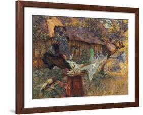 Cottage and Heart-Henri-Gaston Darien-Framed Giclee Print