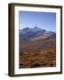 Cottage and Sgurr Nan Gillean, 964M, Black Cuillins Range Near Sligachan, Isle of Skye, Scotland-Patrick Dieudonne-Framed Photographic Print