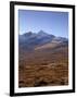 Cottage and Sgurr Nan Gillean, 964M, Black Cuillins Range Near Sligachan, Isle of Skye, Scotland-Patrick Dieudonne-Framed Photographic Print