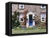 Cottage at Charlestown, Cornwall, England, United Kingdom-Philip Craven-Framed Stretched Canvas