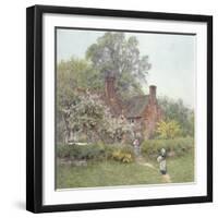 Cottage at Chiddingfold-Helen Allingham-Framed Giclee Print