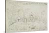 Cottage at East Bergholt-John De Critz The Elder-Stretched Canvas