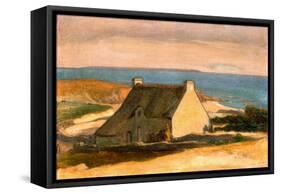 Cottage at Le Pouldu, C. 1892-Wladyslaw Slewinski-Framed Stretched Canvas