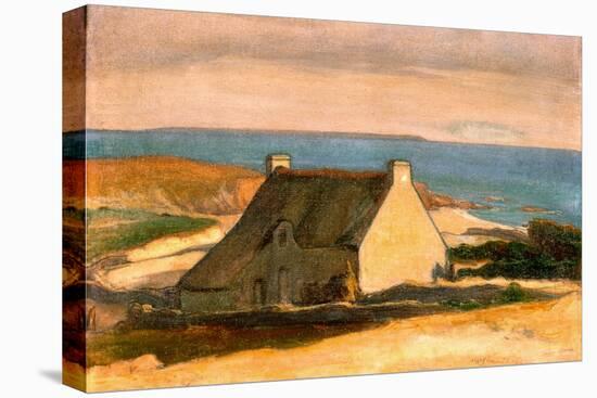 Cottage at Le Pouldu, C. 1892-Wladyslaw Slewinski-Stretched Canvas