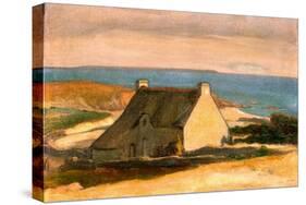 Cottage at Le Pouldu, C. 1892-Wladyslaw Slewinski-Stretched Canvas