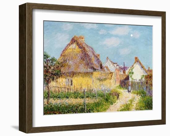 Cottage at Le Vaudreuil, 1903-Gustave Loiseau-Framed Giclee Print