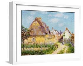 Cottage at Le Vaudreuil, 1903-Gustave Loiseau-Framed Giclee Print