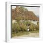 Cottage at West Horsley, Surrey-Helen Allingham-Framed Giclee Print