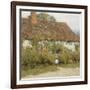 Cottage at West Horsley, Surrey-Helen Allingham-Framed Giclee Print