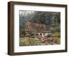 Cottage at Wormley Wood-Helen Allingham-Framed Art Print