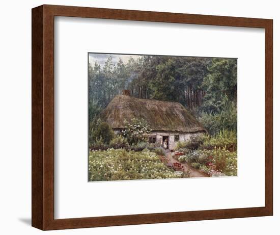 Cottage at Wormley Wood-Helen Allingham-Framed Art Print