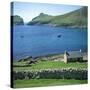 Cottage Beside Village Bay, St. Kilda, Western Isles, Outer Hebrides, Scotland, United Kingdom-David Lomax-Stretched Canvas