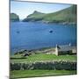 Cottage Beside Village Bay, St. Kilda, Western Isles, Outer Hebrides, Scotland, United Kingdom-David Lomax-Mounted Photographic Print