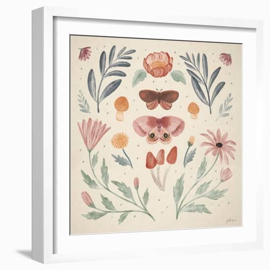 Cottage Botanical IV-Janelle Penner-Framed Art Print