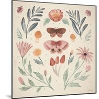 Cottage Botanical IV-Janelle Penner-Mounted Art Print