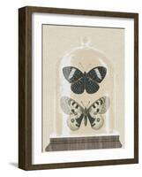 Cottage Butterflies I-Wild Apple Portfolio-Framed Art Print