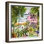 Cottage by the Bay I-Karen Fields-Framed Art Print